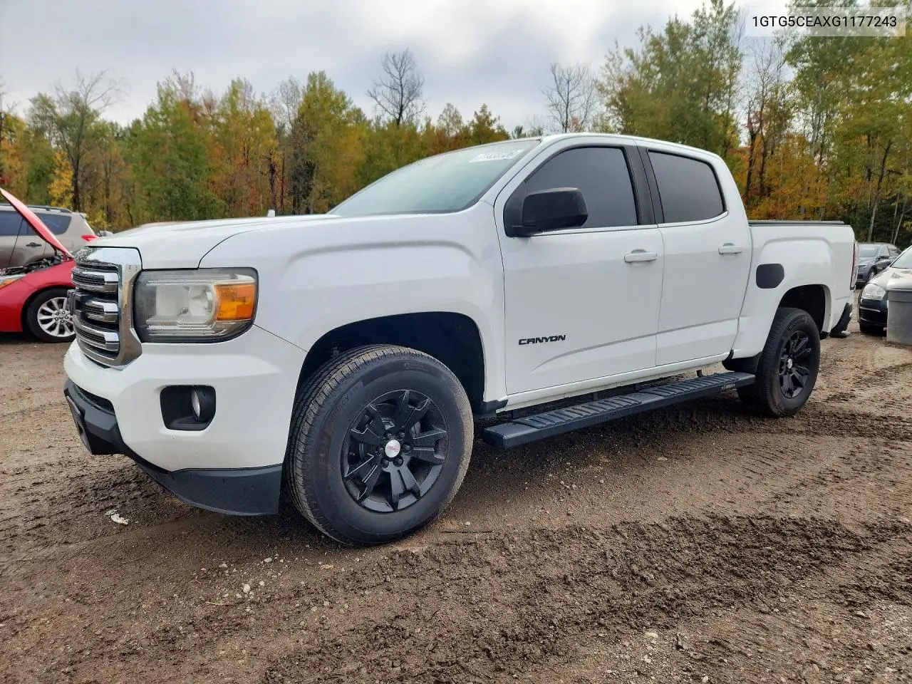 GMC CANYON 2016, VIN 1GTG5CEAXG1177243