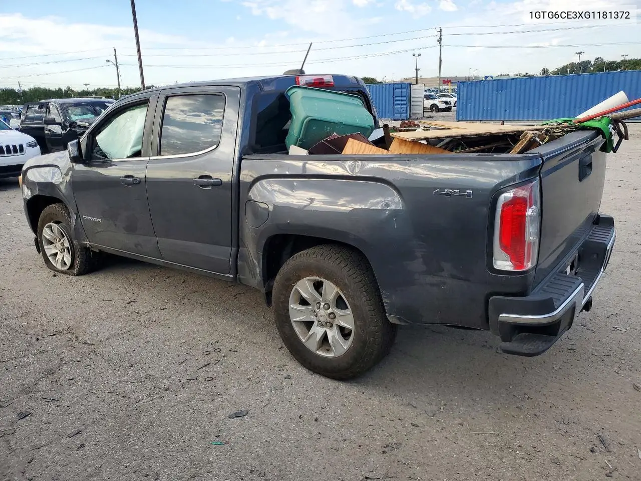 2016 GMC CANYON VIN 1GTG6CE3XG1181372 — фото 2