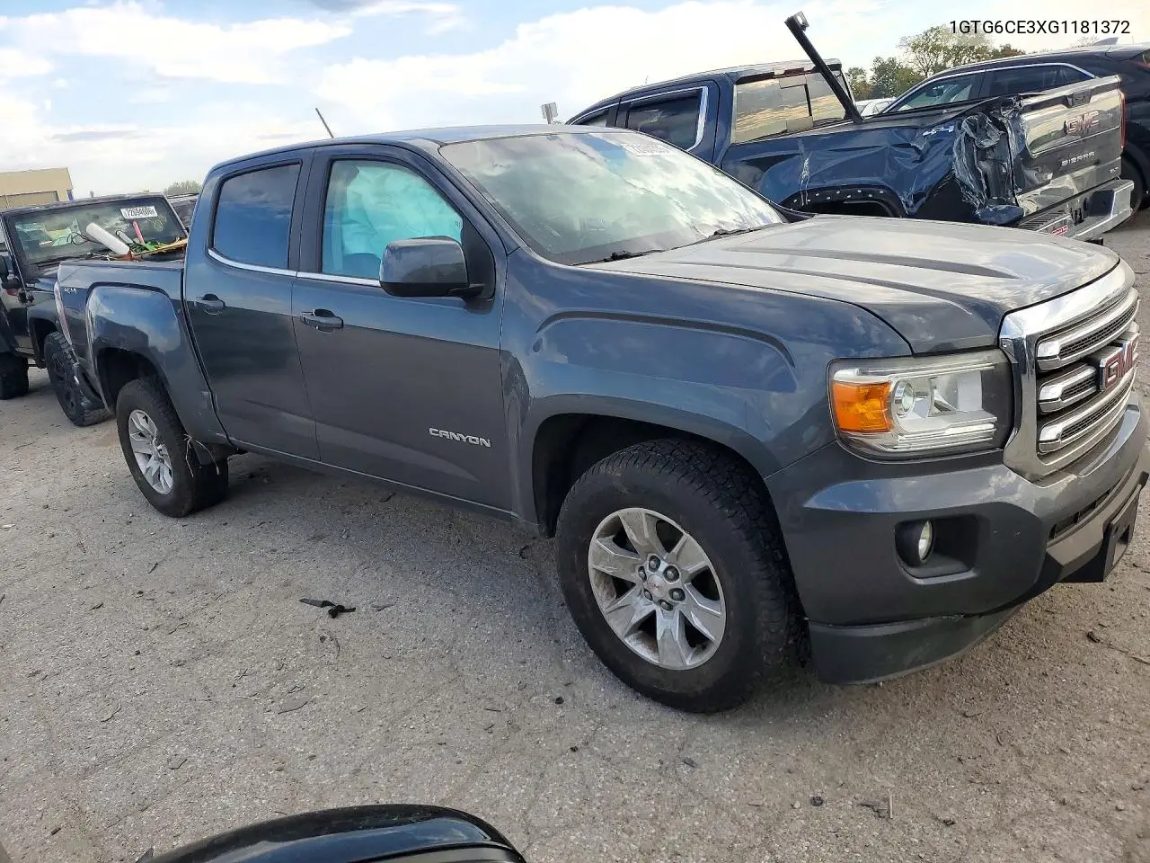 2016 GMC CANYON VIN 1GTG6CE3XG1181372 — фото 4