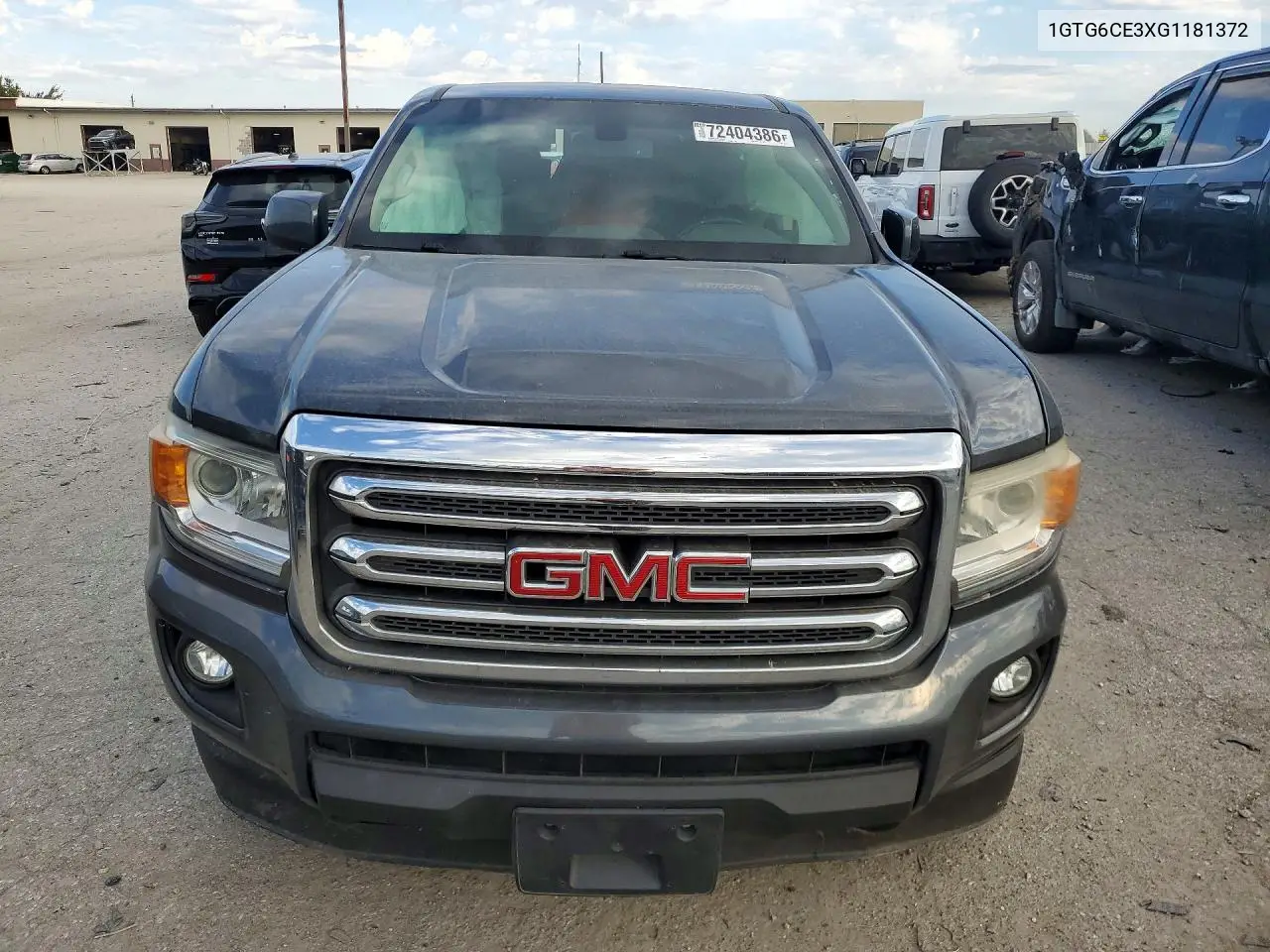 2016 GMC CANYON VIN 1GTG6CE3XG1181372 — фото 5