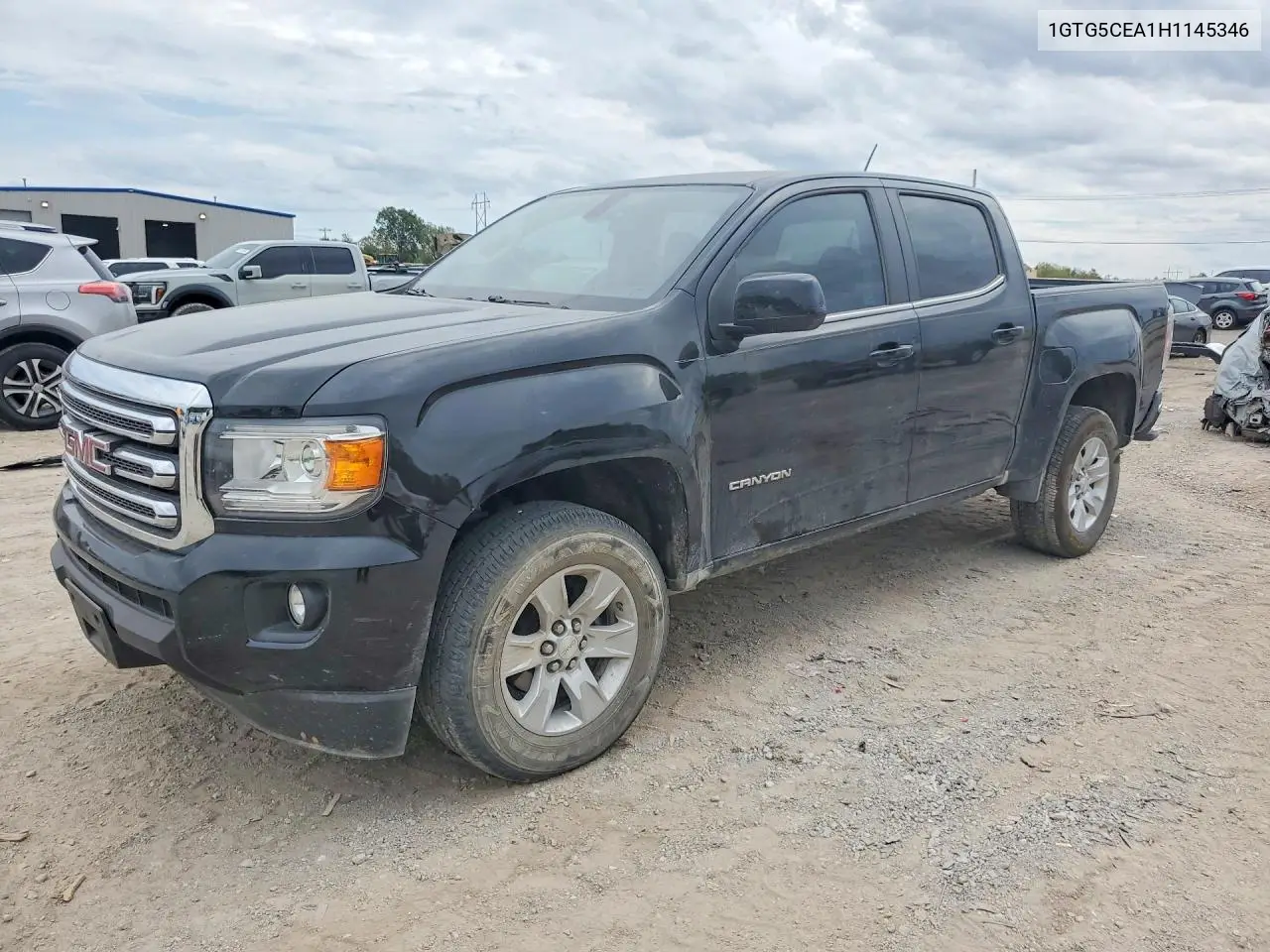 GMC CANYON 2017, VIN 1GTG5CEA1H1145346