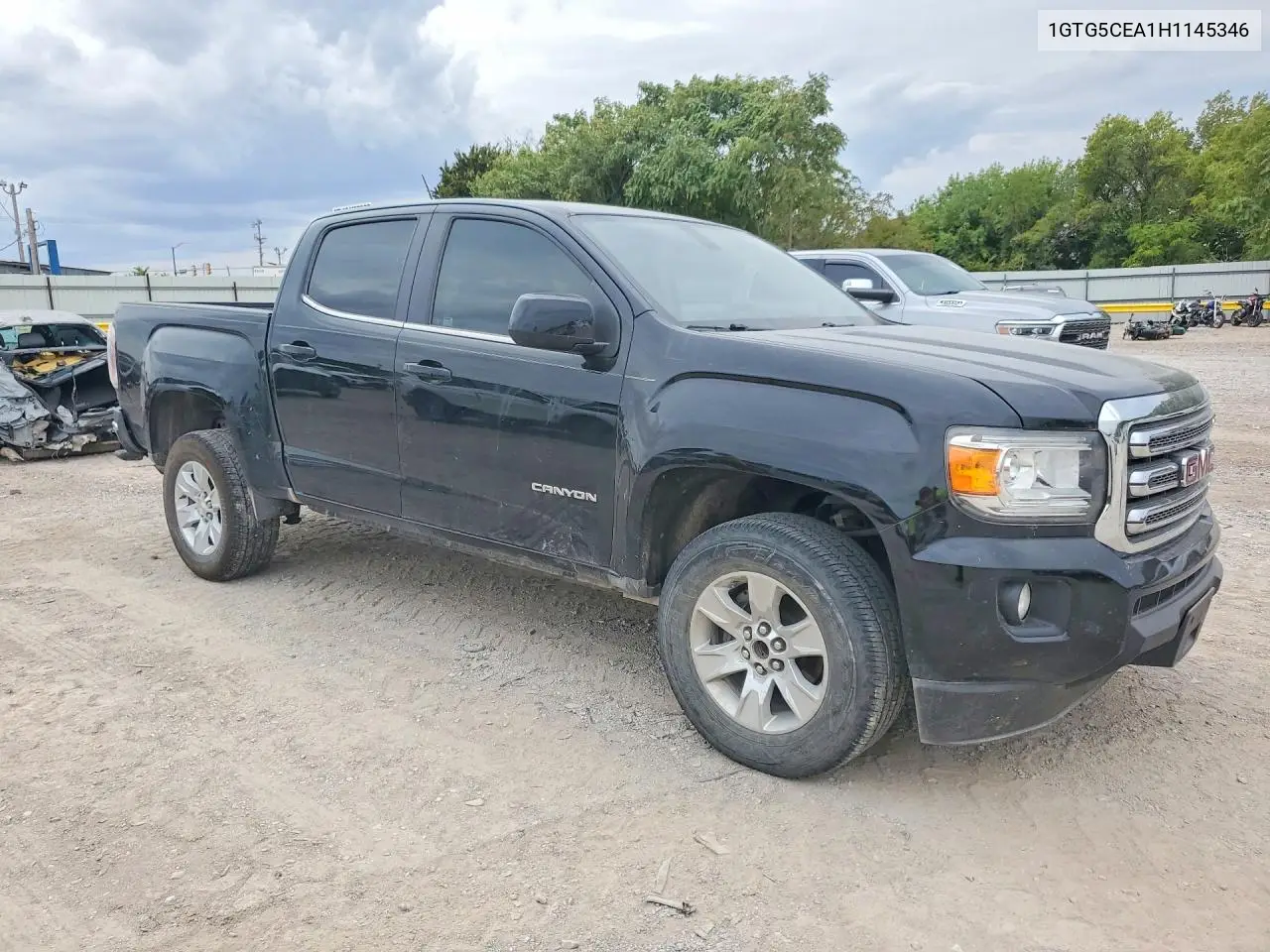 2017 GMC CANYON VIN 1GTG5CEA1H1145346 — фото 4