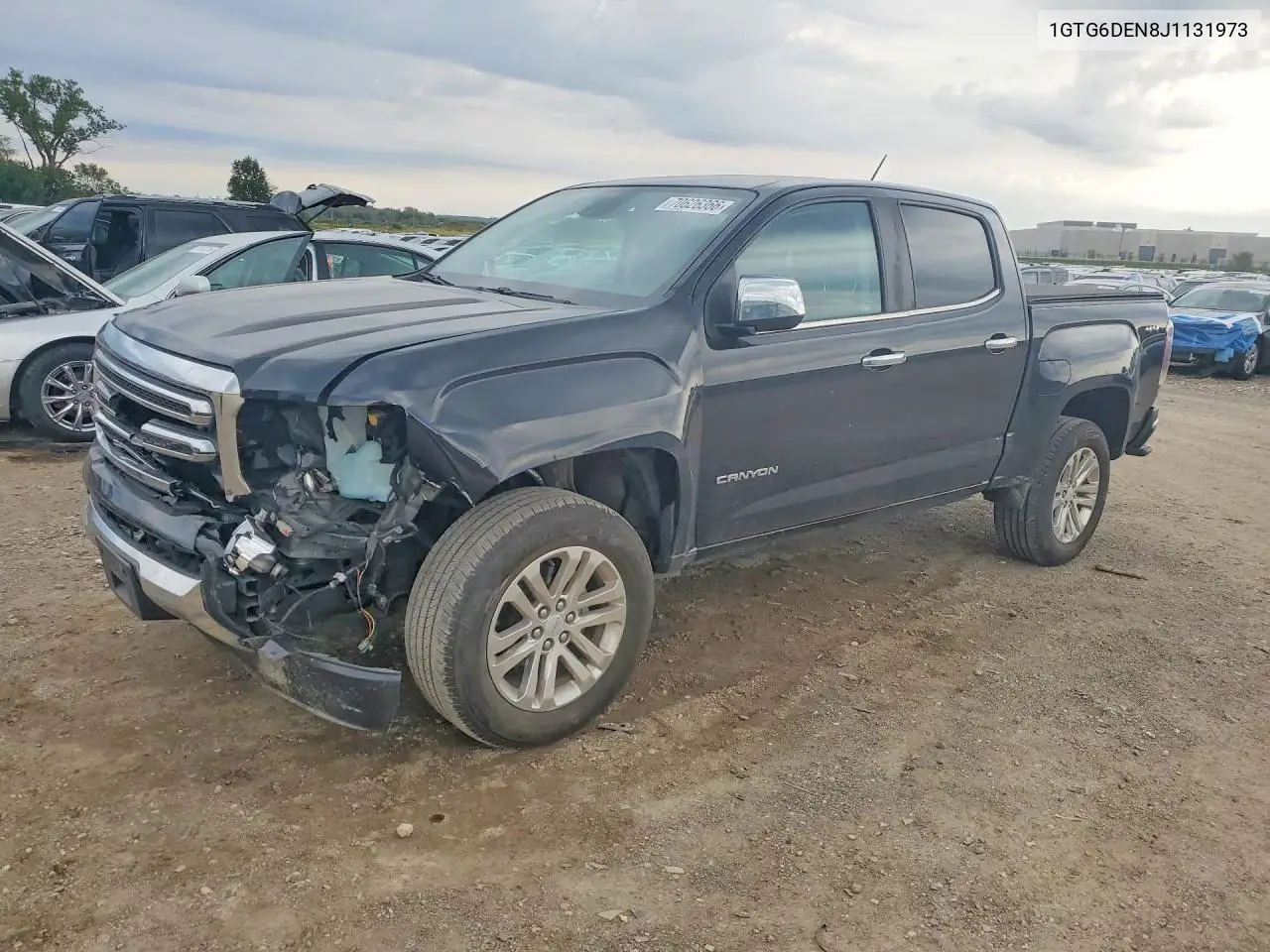 GMC CANYON 2018, VIN 1GTG6DEN8J1131973