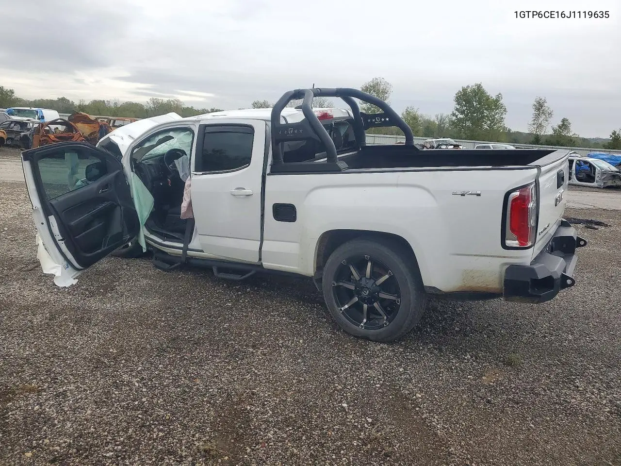 2018 GMC CANYON VIN 1GTP6CE16J1119635 — фото 2