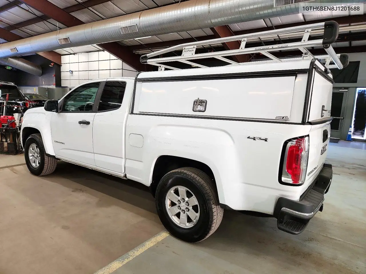 2018 GMC CANYON VIN 1GTH6BEN8J1201688 — фото 2