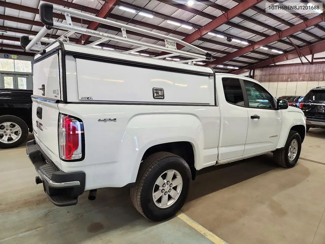 2018 GMC CANYON VIN 1GTH6BEN8J1201688 — фото 3