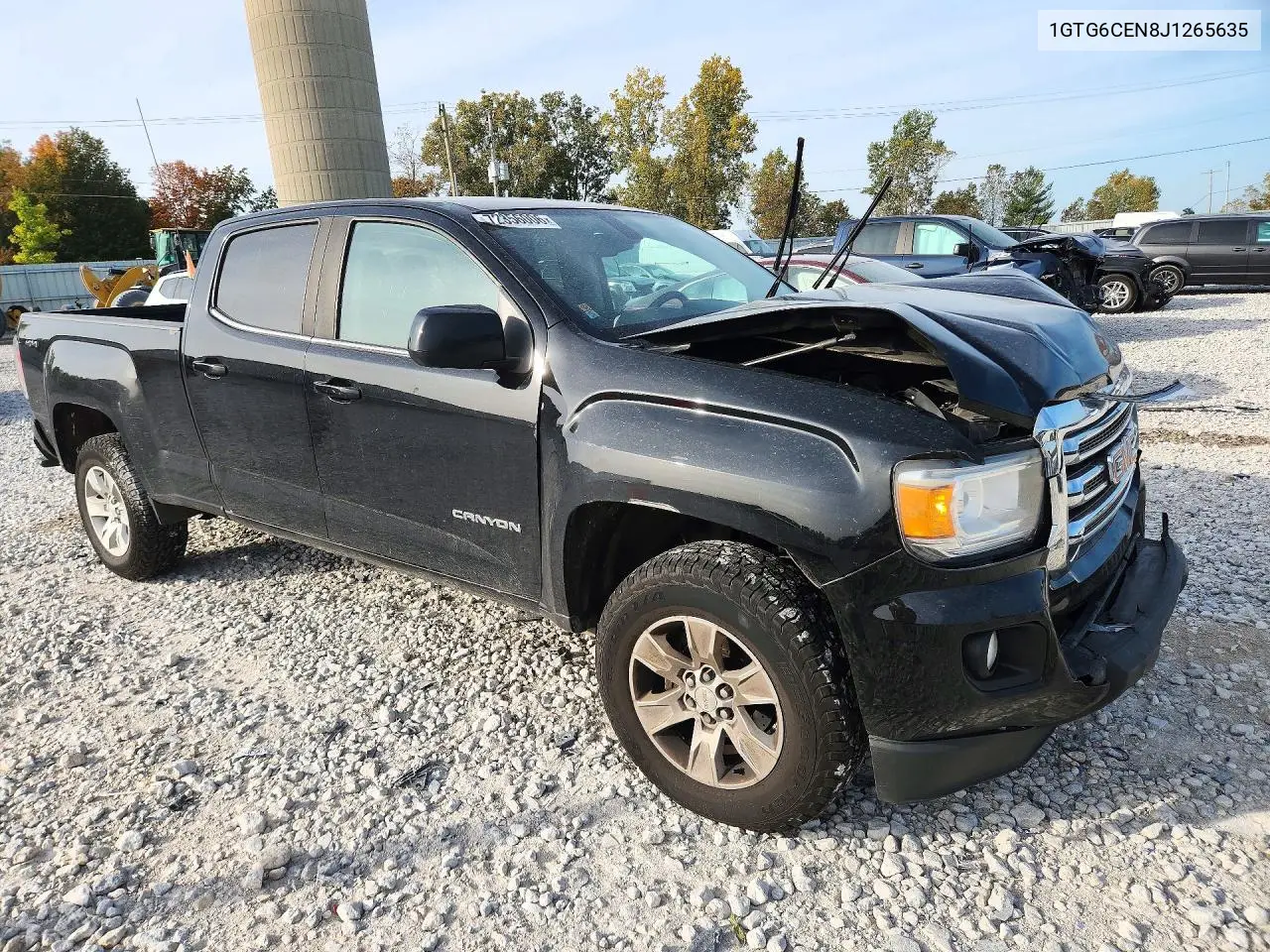 2018 GMC CANYON VIN 1GTG6CEN8J1265635 — фото 4