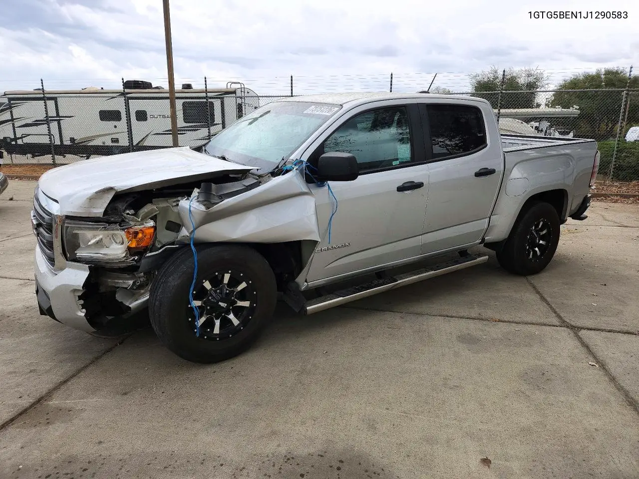 GMC CANYON 2018, VIN 1GTG5BEN1J1290583