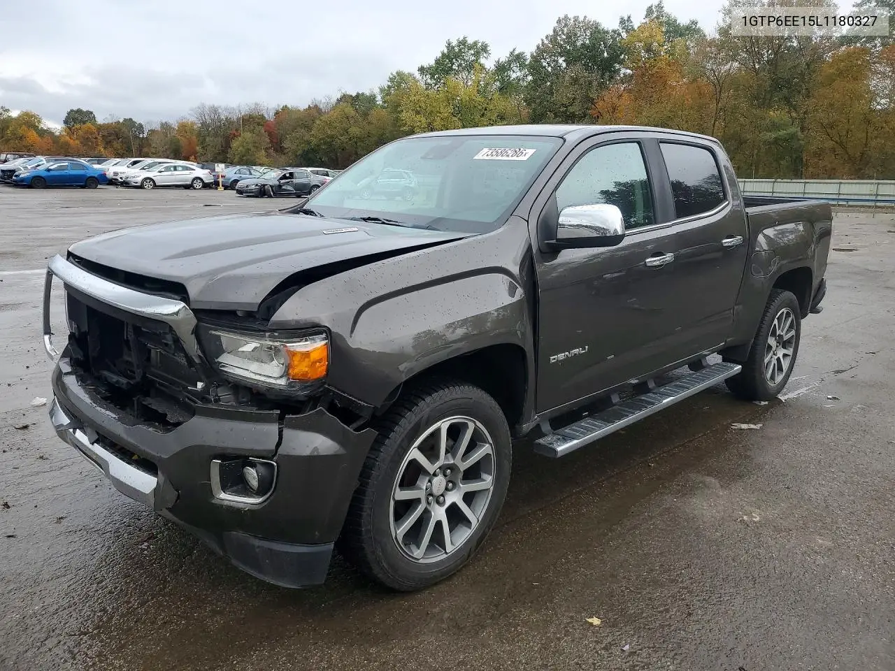 GMC CANYON 2020, VIN 1GTP6EE15L1180327