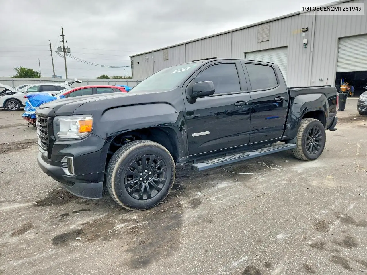 GMC CANYON 2021, VIN 1GTG5CEN2M1281949