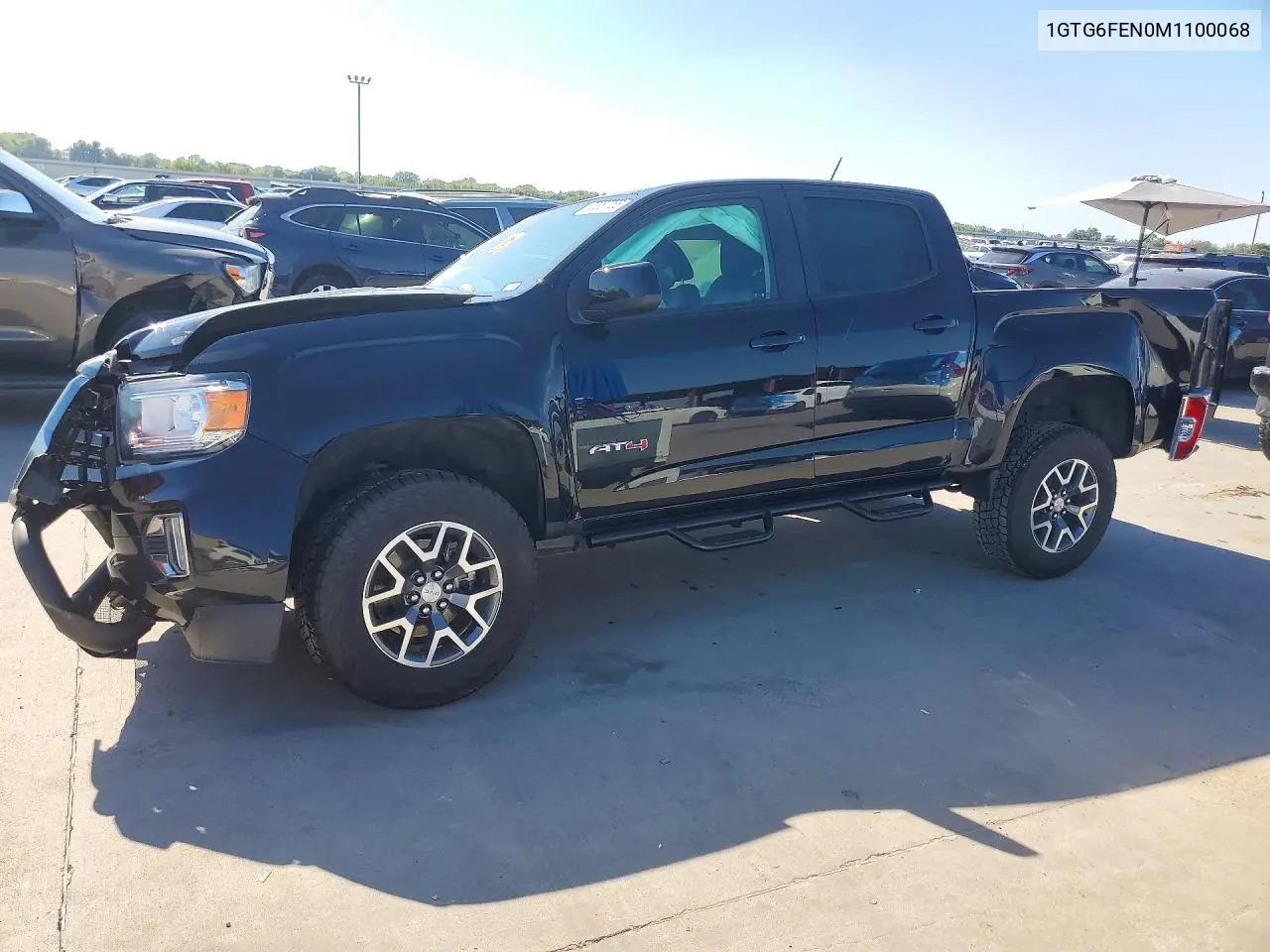 GMC CANYON 2021, VIN 1GTG6FEN0M1100068
