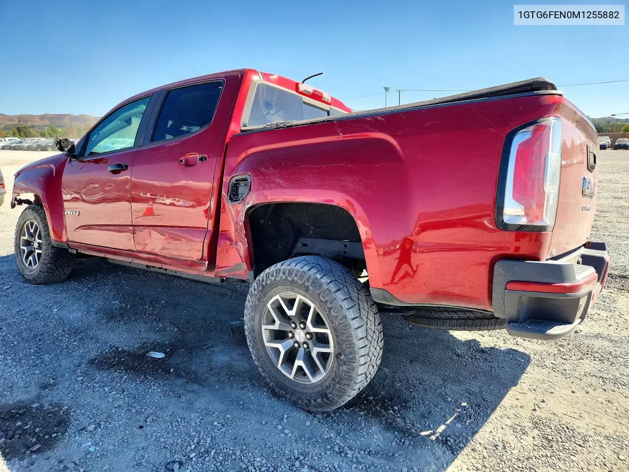 2021 GMC CANYON VIN 1GTG6FEN0M1255882 — фото 2