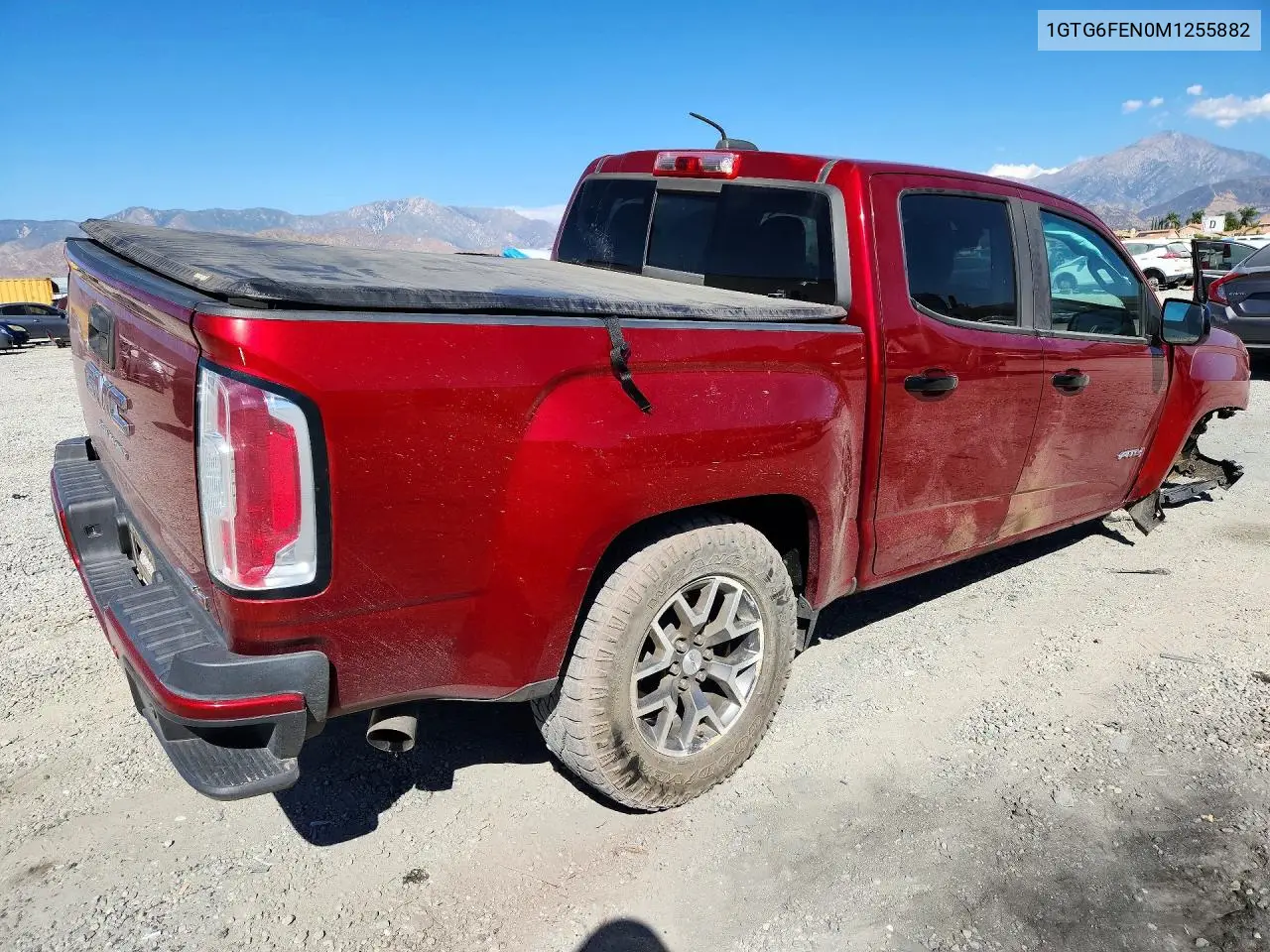 2021 GMC CANYON VIN 1GTG6FEN0M1255882 — фото 3