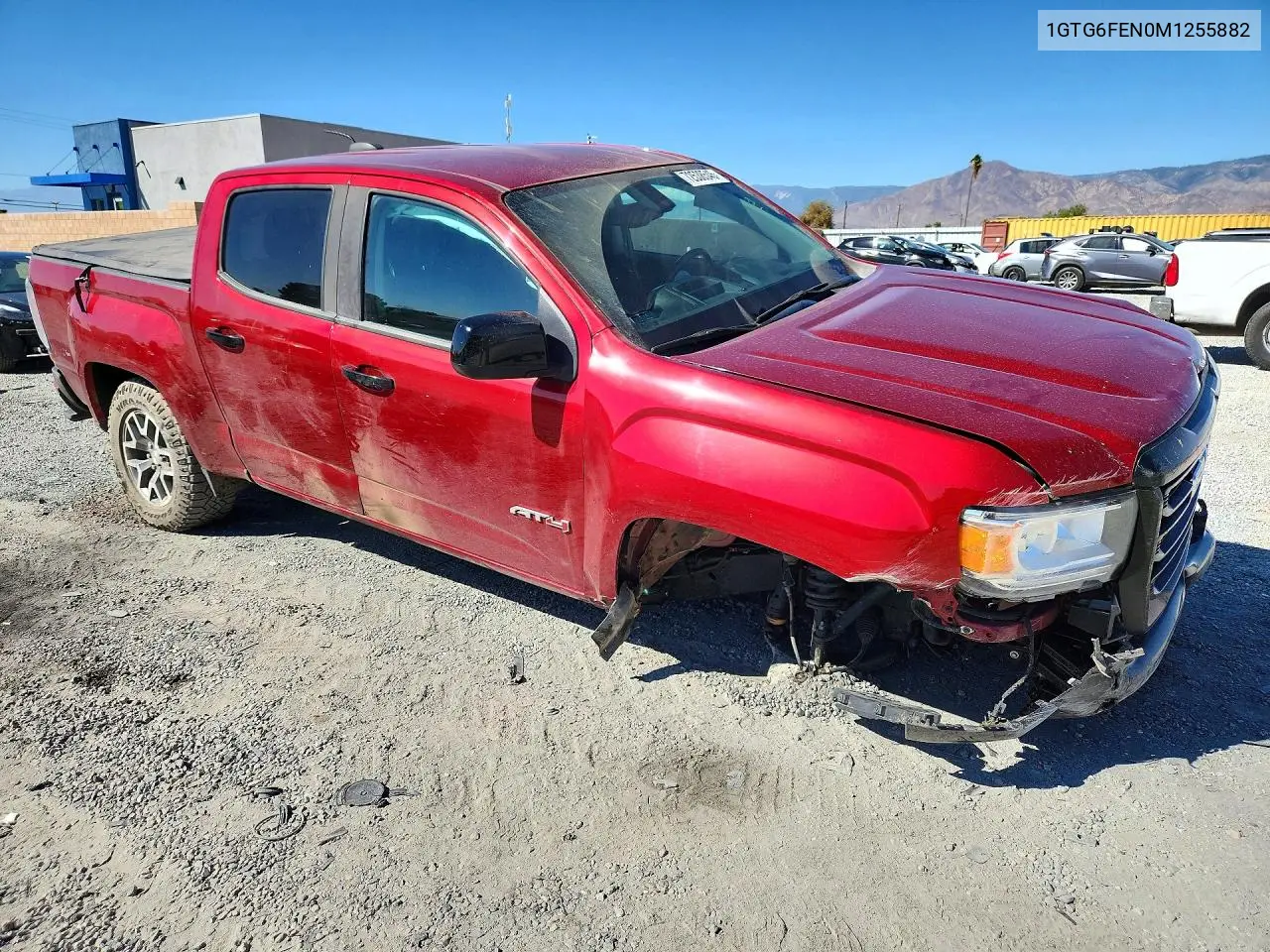 2021 GMC CANYON VIN 1GTG6FEN0M1255882 — фото 4
