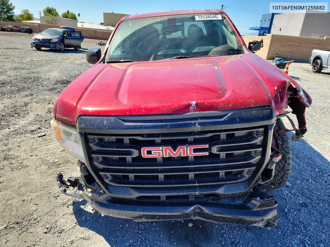 2021 GMC CANYON VIN 1GTG6FEN0M1255882 — фото 5