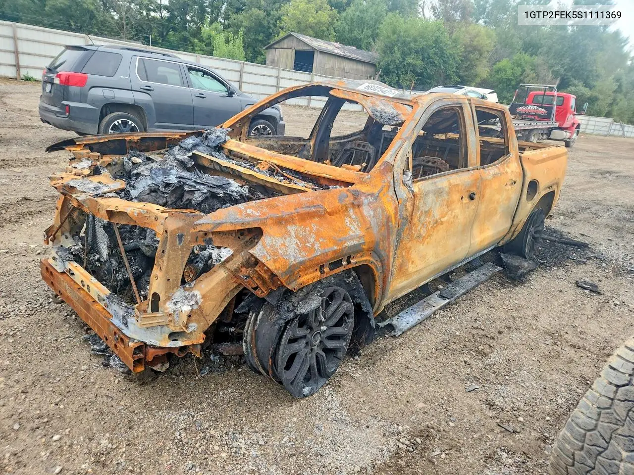 GMC CANYON 2025, VIN 1GTP2FEK5S1111369
