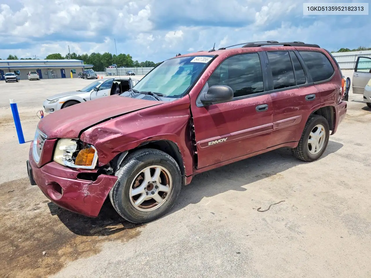 GMC ENVOY 2005, VIN 1GKDS13S952182313