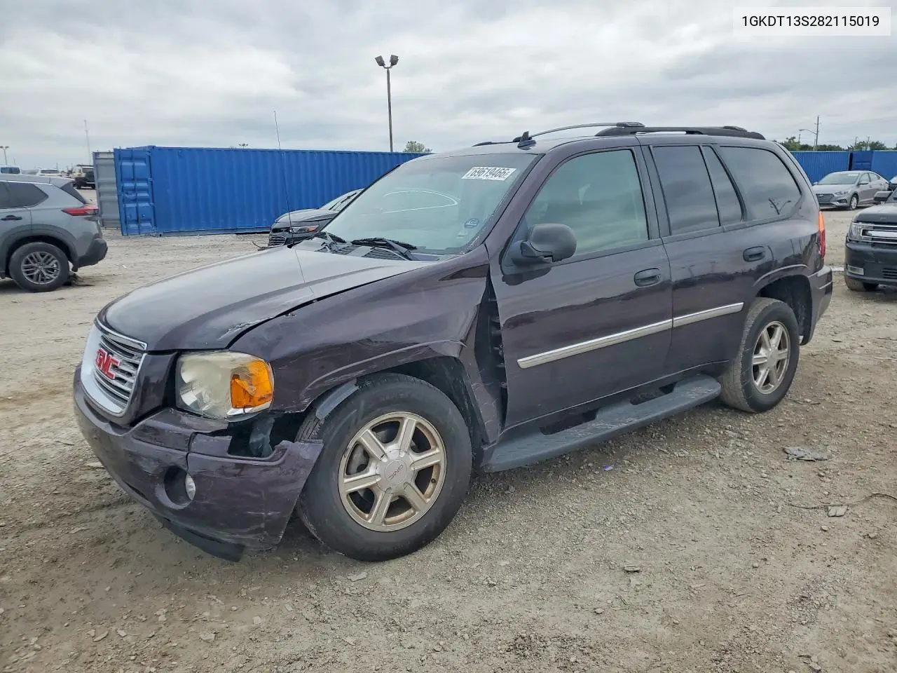 GMC ENVOY 2008, VIN 1GKDT13S282115019