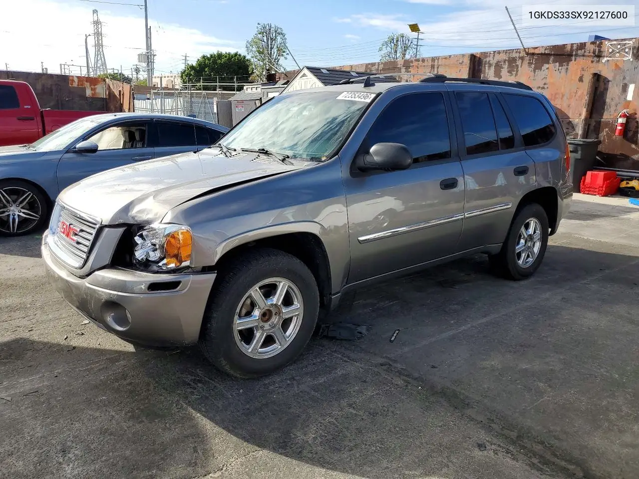 GMC ENVOY 2009, VIN 1GKDS33SX92127600