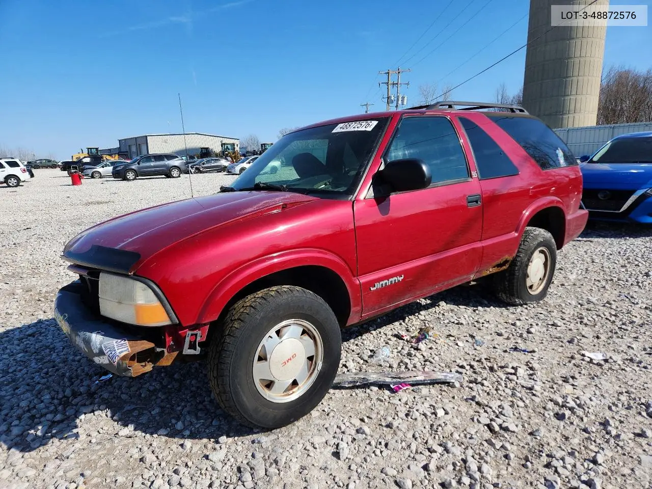 GMC JIMMY 2001, VIN 1GKCS18W61K147228
