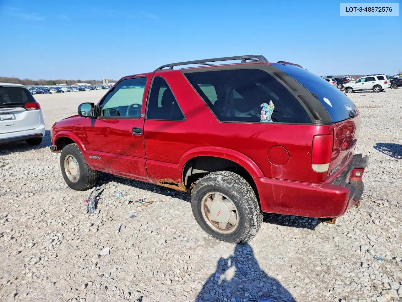 2001 GMC JIMMY VIN 1GKCS18W61K147228 — фото 2