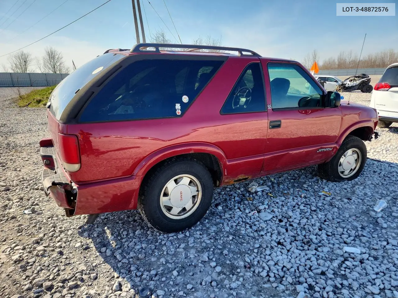 2001 GMC JIMMY VIN 1GKCS18W61K147228 — фото 3