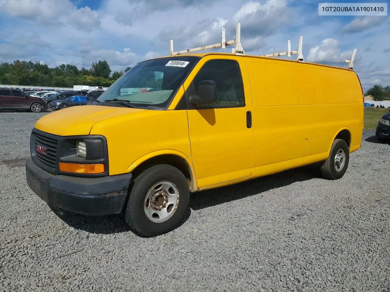 GMC SAVANA 2010, VIN 1GT2GUBA1A1901410