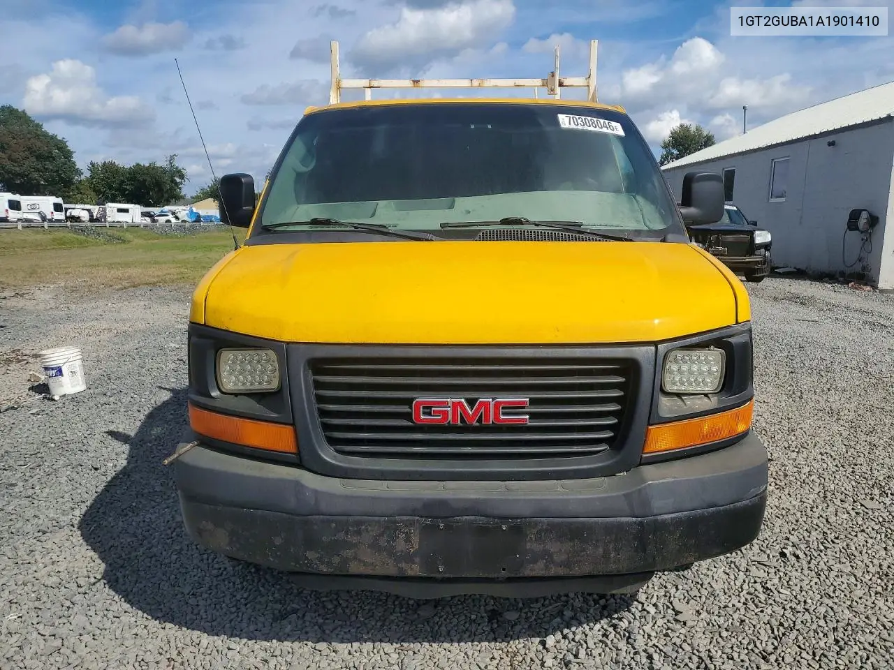 2010 GMC SAVANA VIN 1GT2GUBA1A1901410 — фото 5