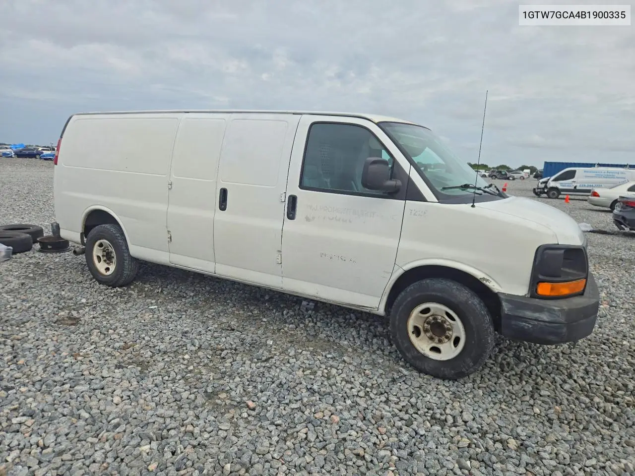 GMC SAVANA 2011, VIN 1GTW7GCA4B1900335