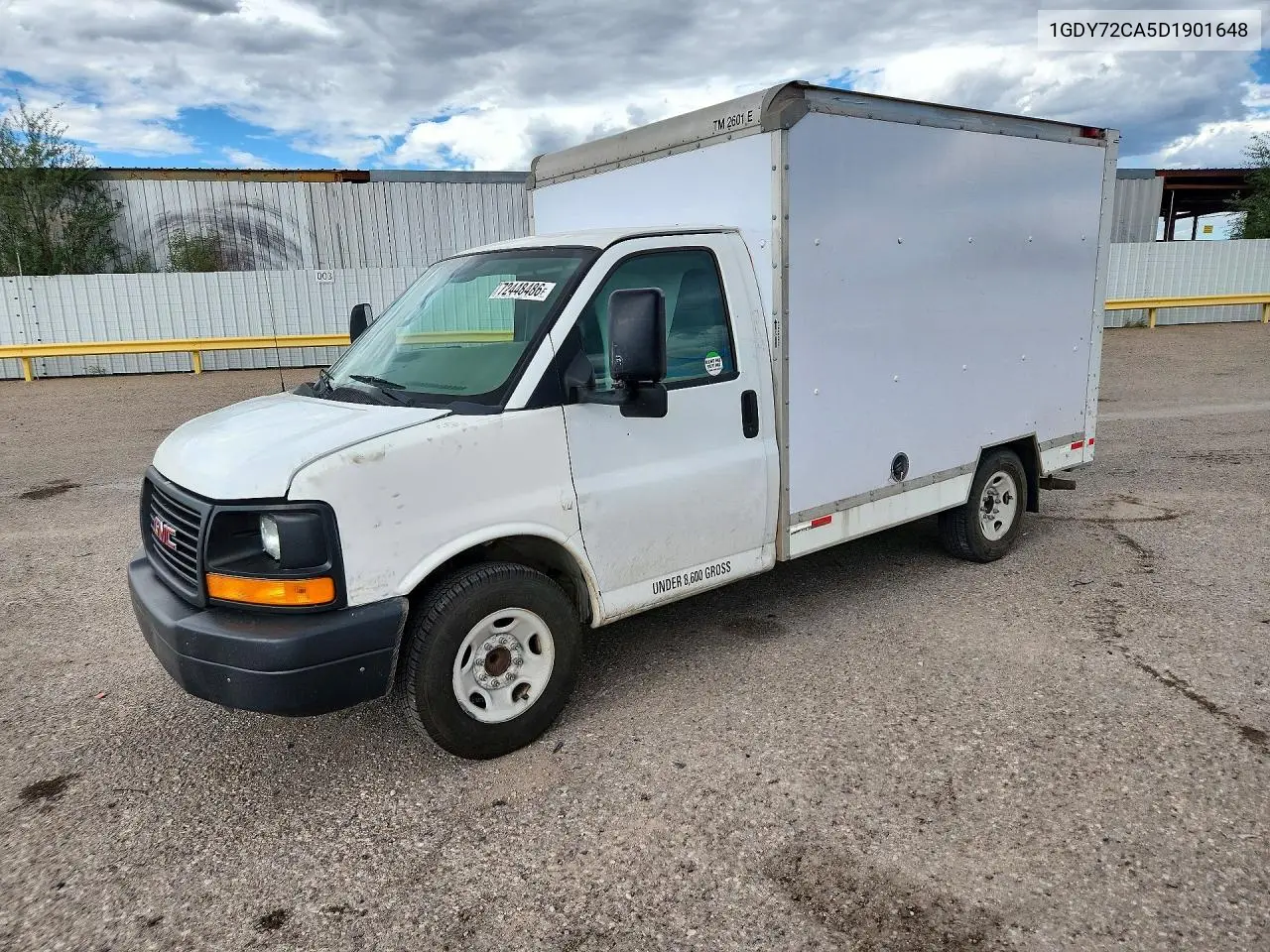 GMC SAVANA 2013, VIN 1GDY72CA5D1901648