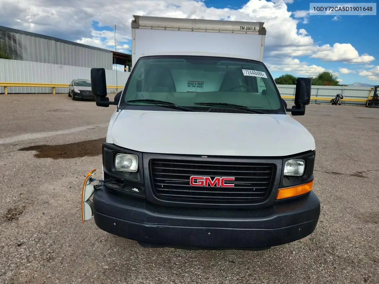 2013 GMC SAVANA VIN 1GDY72CA5D1901648 — фото 5