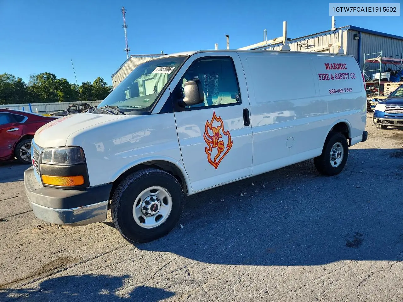 GMC SAVANA 2014, VIN 1GTW7FCA1E1915602