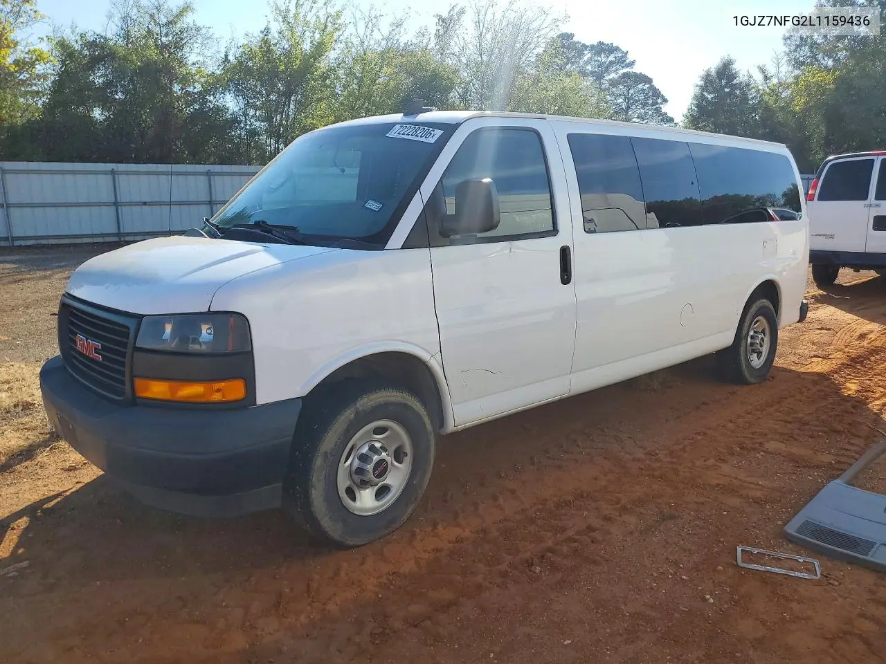 GMC SAVANA 2020, VIN 1GJZ7NFG2L1159436