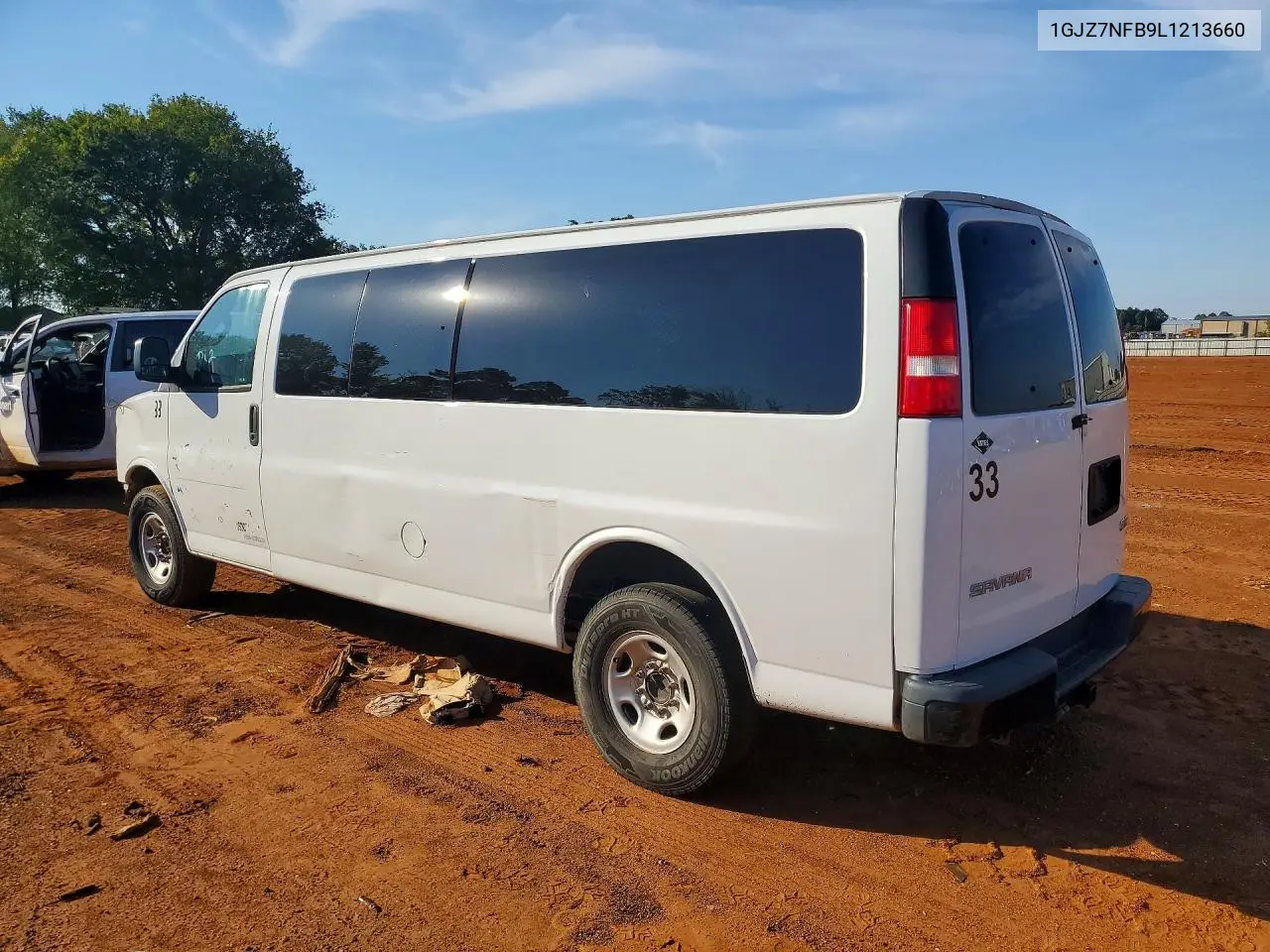 2020 GMC SAVANA VIN 1GJZ7NFB9L1213660 — фото 3