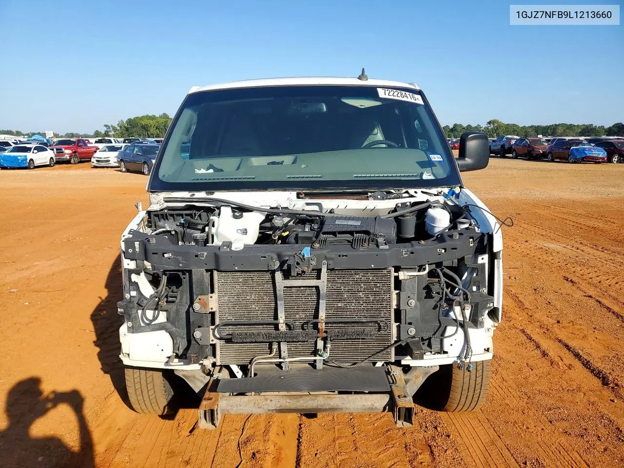 GMC SAVANA 2020, VIN 1GJZ7NFB9L1213660