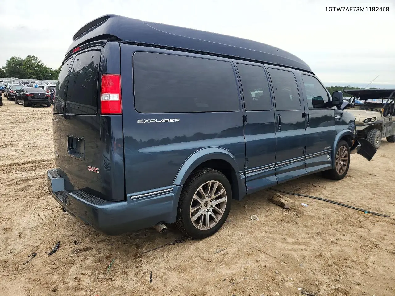 2021 GMC SAVANA VIN 1GTW7AF73M1182468 — фото 3