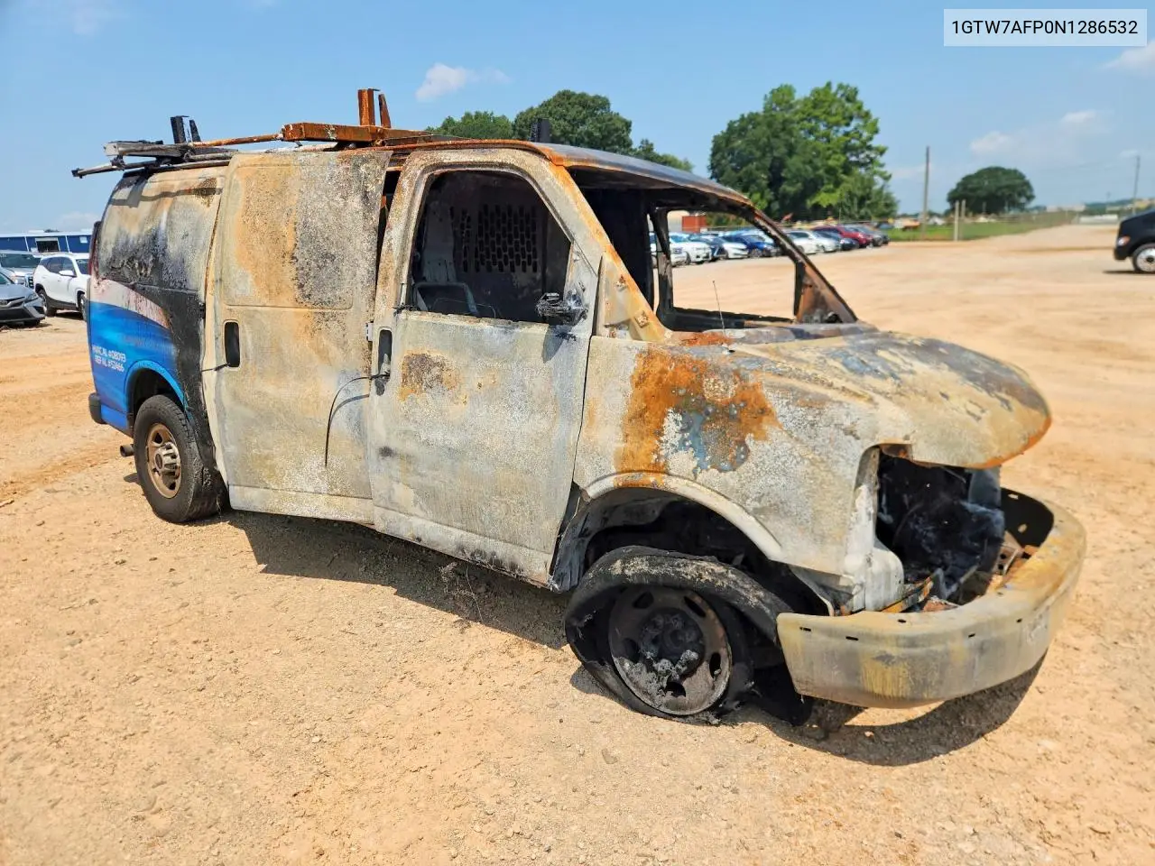 2022 GMC SAVANA VIN 1GTW7AFP0N1286532 — фото 4