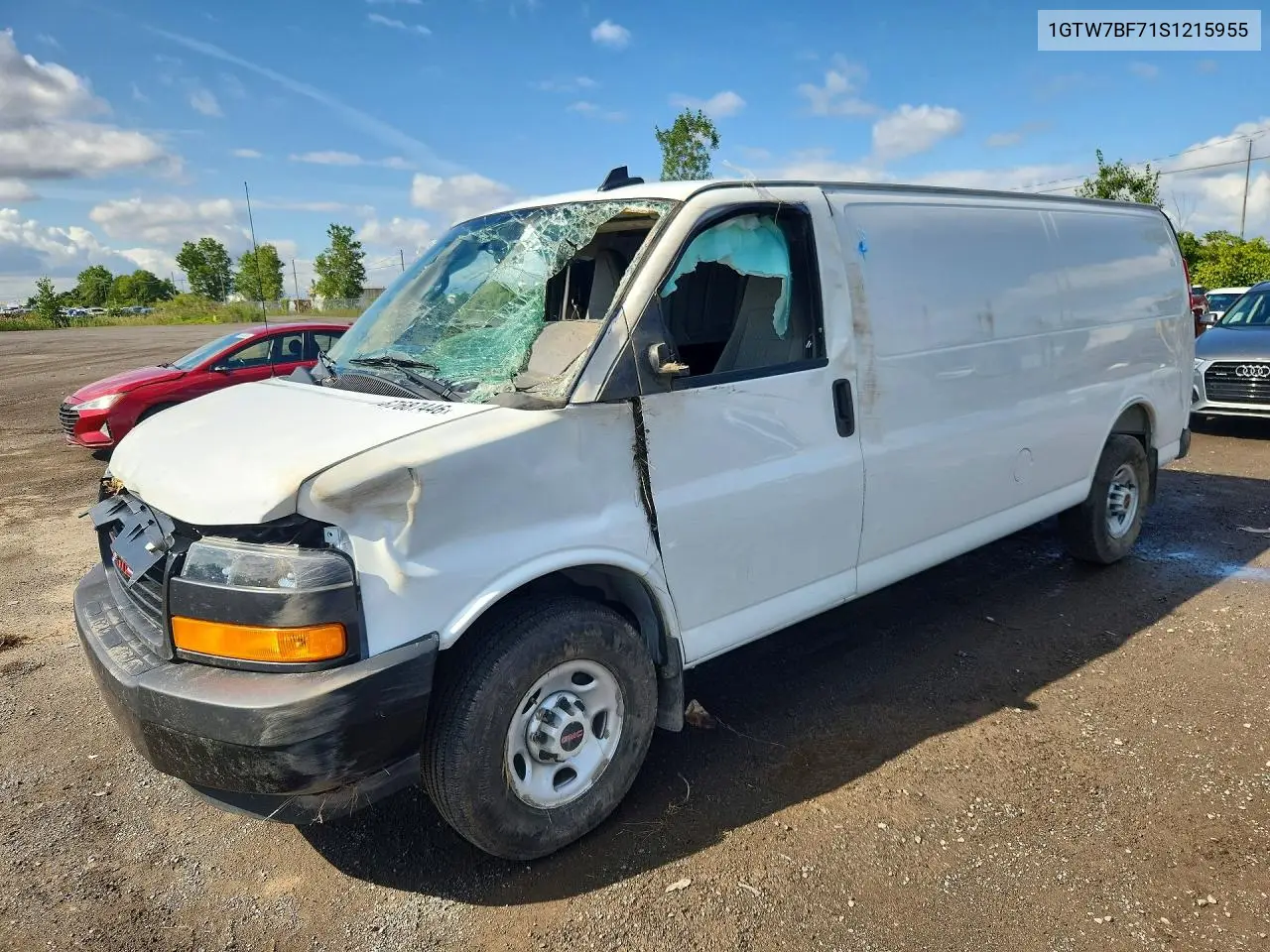 GMC SAVANA 2025, VIN 1GTW7BF71S1215955