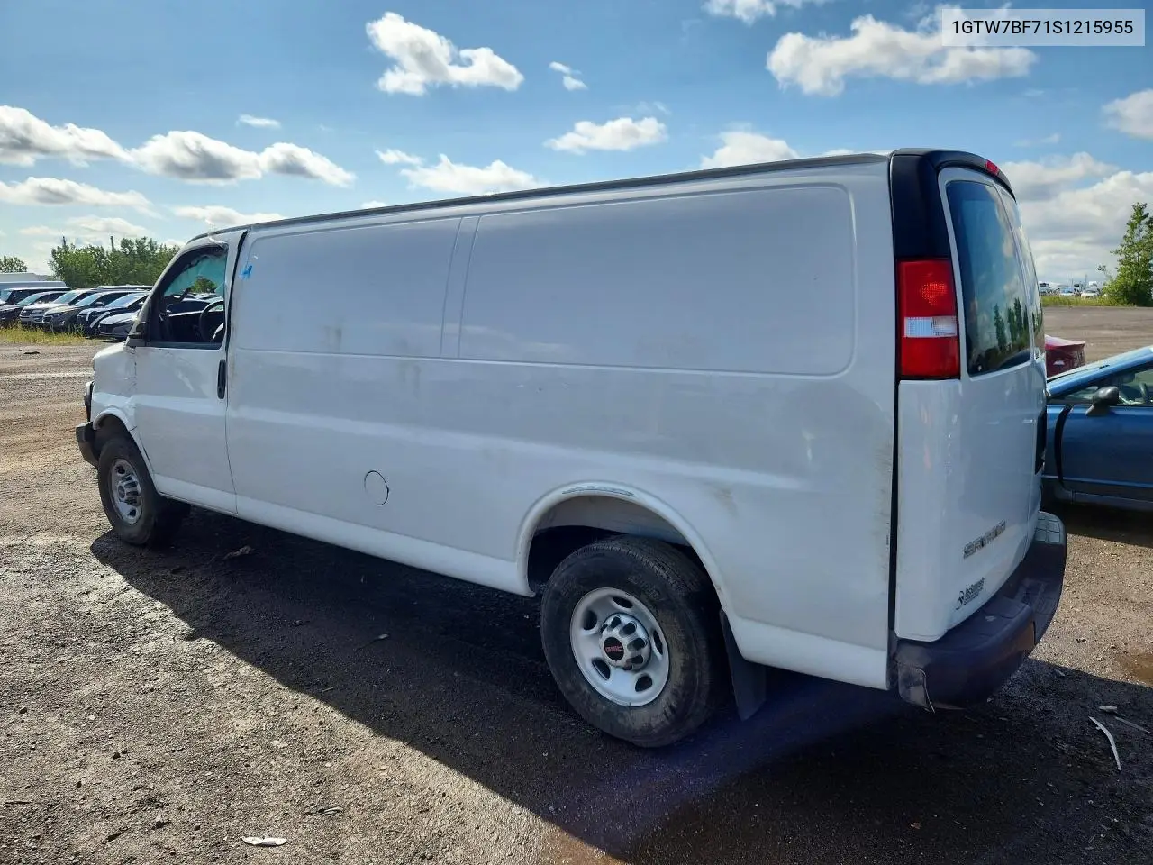 2025 GMC SAVANA VIN 1GTW7BF71S1215955 — фото 2