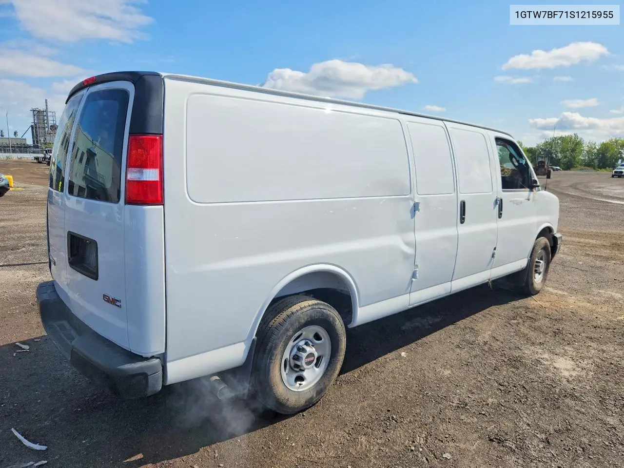 2025 GMC SAVANA VIN 1GTW7BF71S1215955 — фото 3
