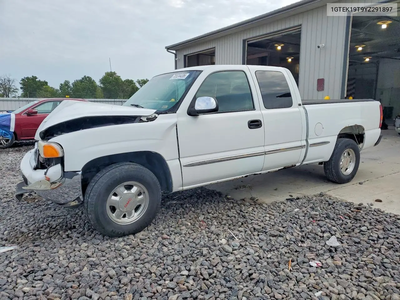 GMC SIERRA 2000, VIN 1GTEK19T9YZ291897