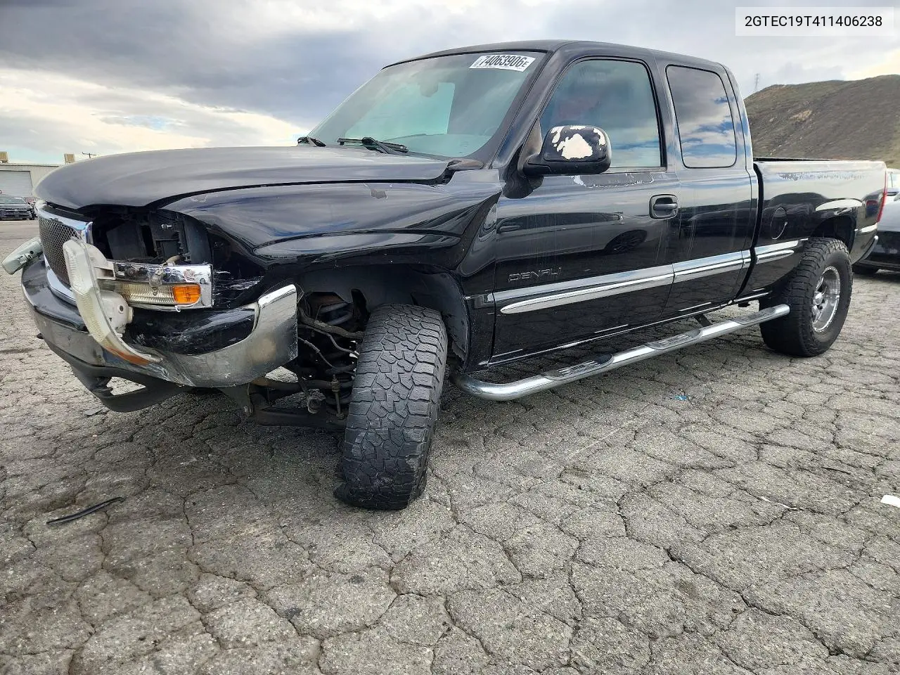 GMC SIERRA 2001, VIN 2GTEC19T411406238