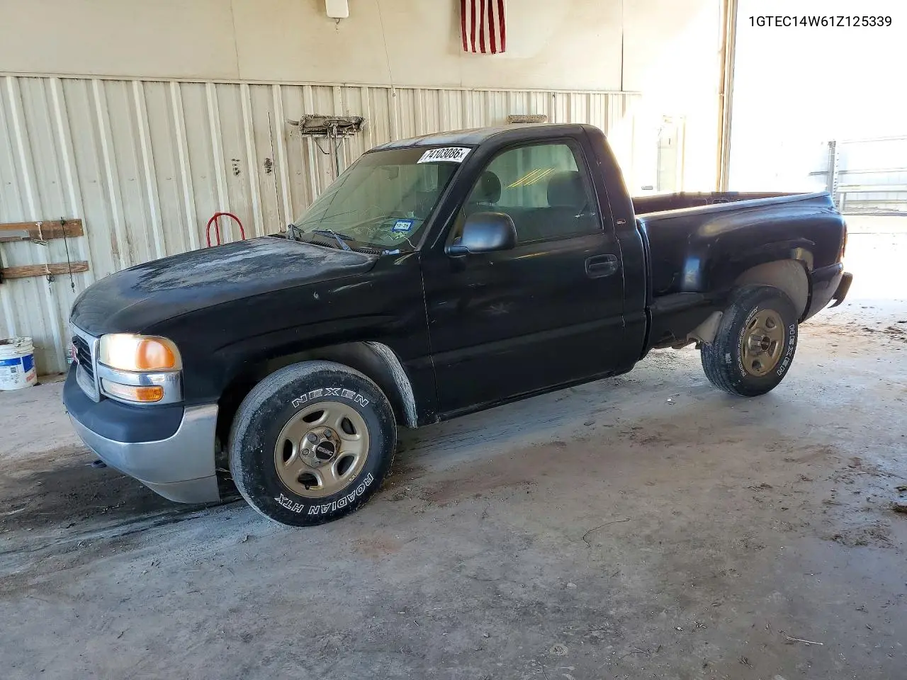 GMC SIERRA 2001, VIN 1GTEC14W61Z125339