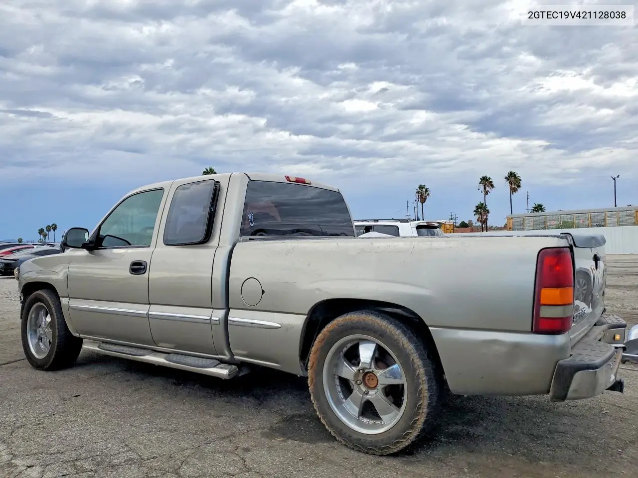 2002 GMC SIERRA VIN 2GTEC19V421128038 — фото 2