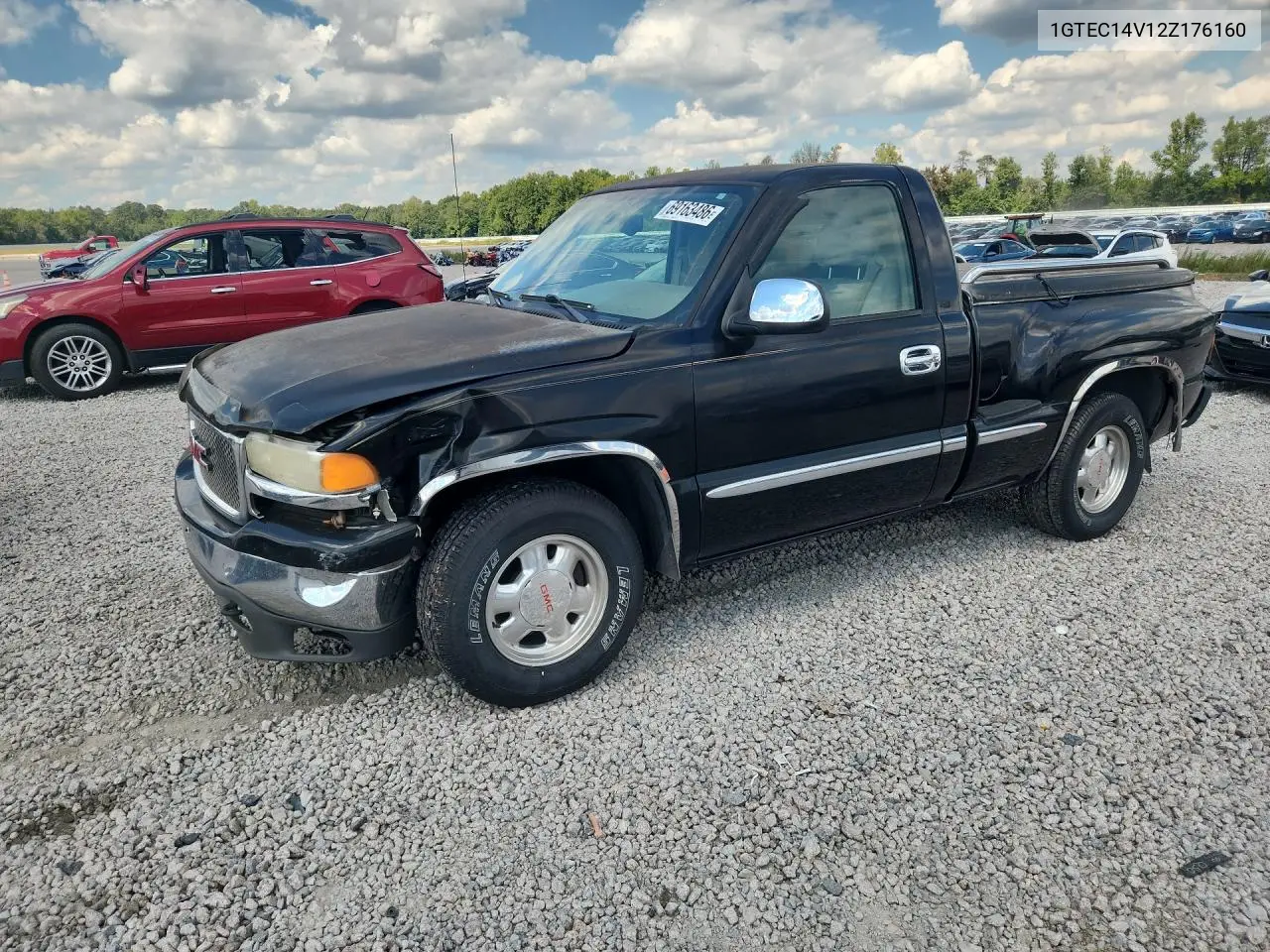 GMC SIERRA 2002, VIN 1GTEC14V12Z176160