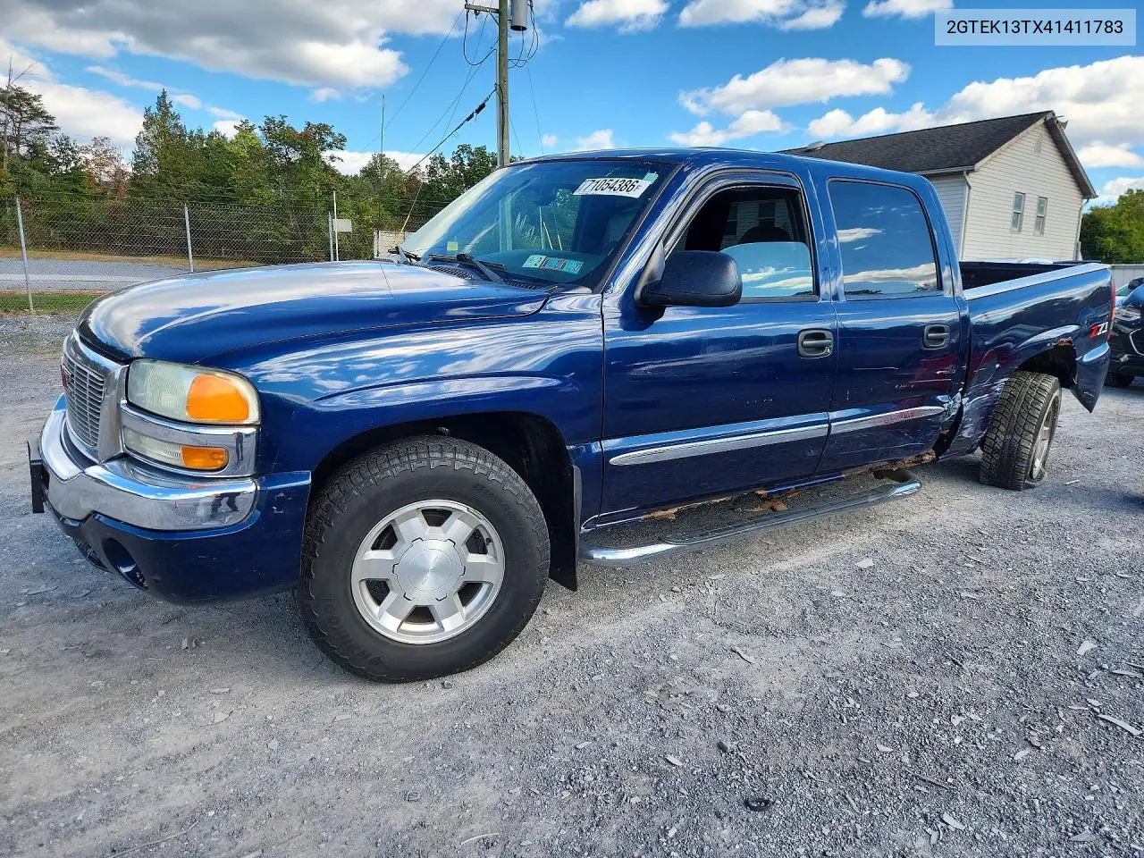 GMC SIERRA 2004, VIN 2GTEK13TX41411783