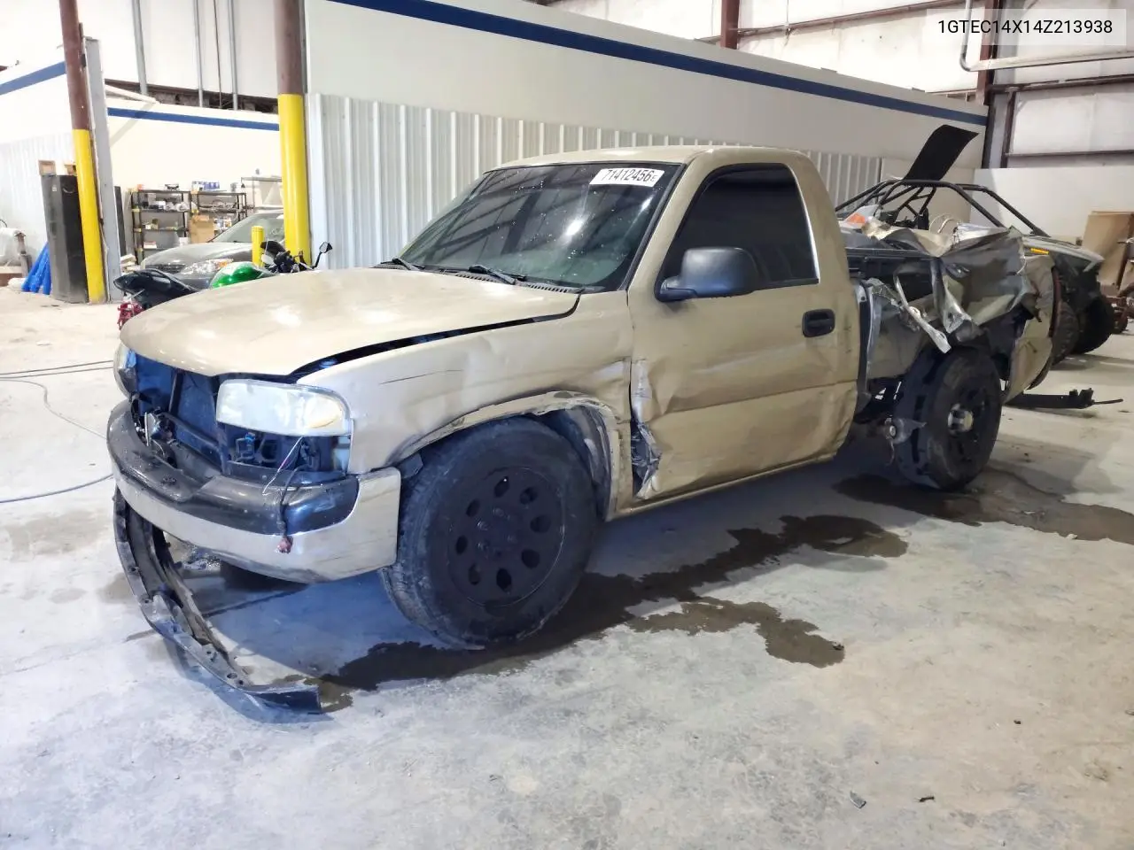 GMC SIERRA 2004, VIN 1GTEC14X14Z213938