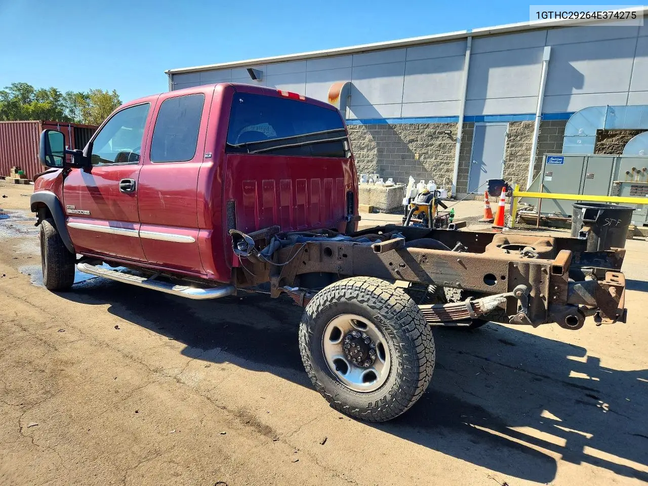 2004 GMC SIERRA VIN 1GTHC29264E374275 — фото 2