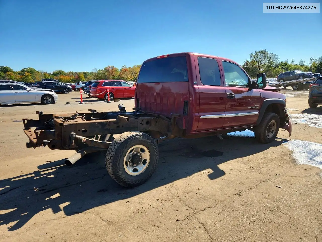 2004 GMC SIERRA VIN 1GTHC29264E374275 — фото 3