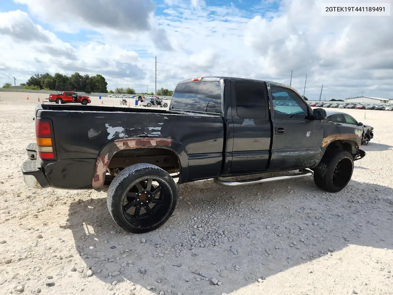 2004 GMC SIERRA VIN 2GTEK19T441189491 — фото 3